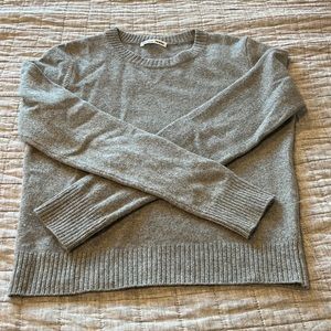 Reformation Cashmere Crew Grey XS
